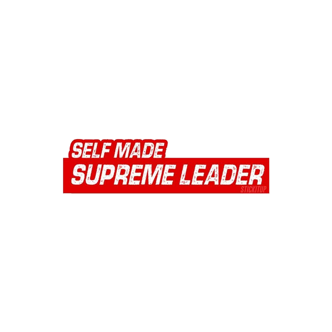 Supreme Leader Sticker